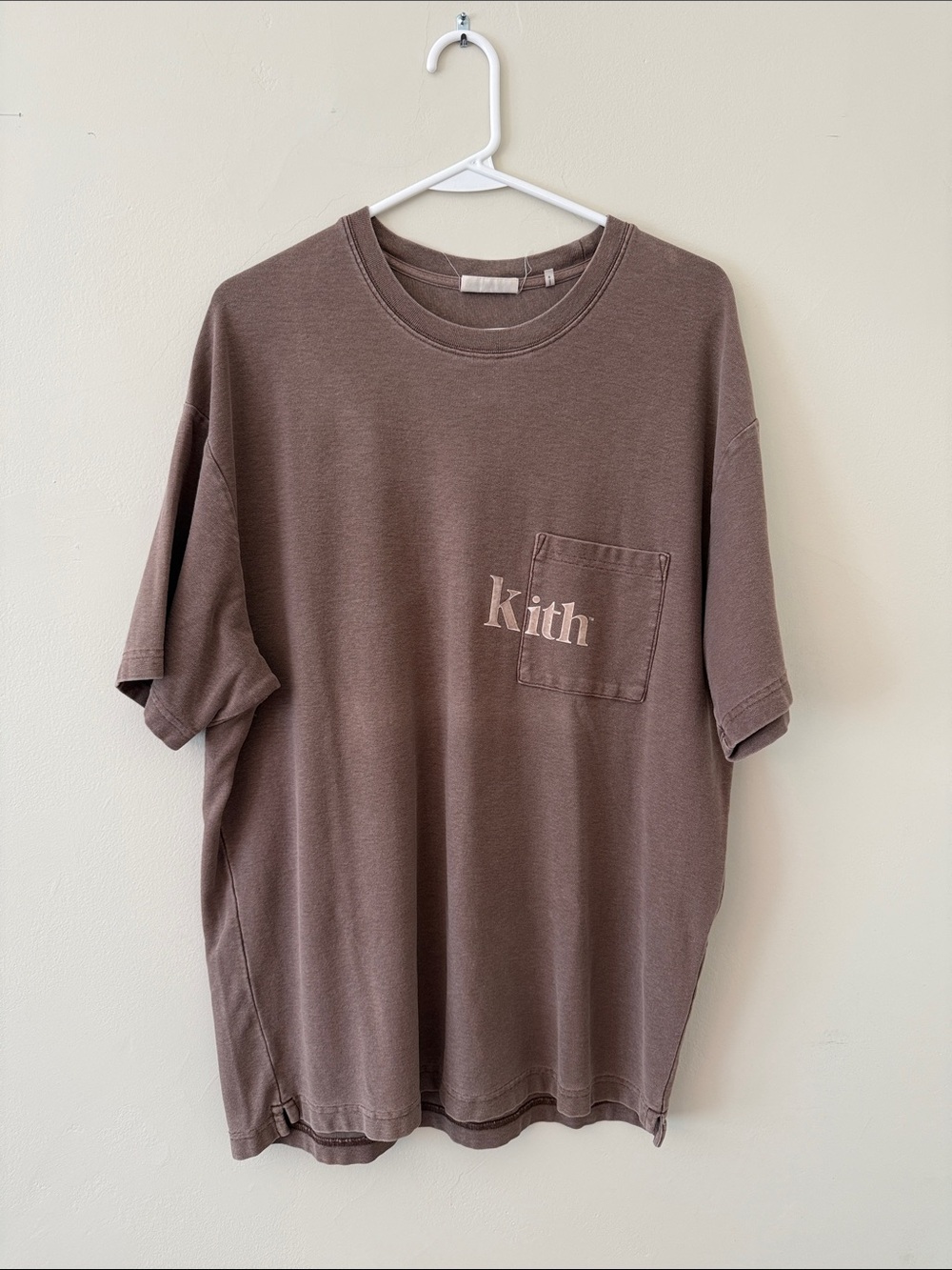 Kith Short-Sleeve Pocket Tee Brown